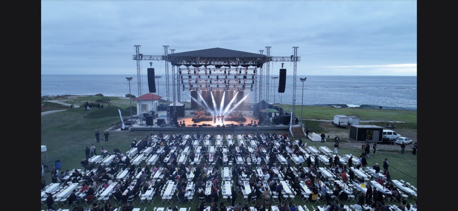 Evento frente al mar en Ensenada
