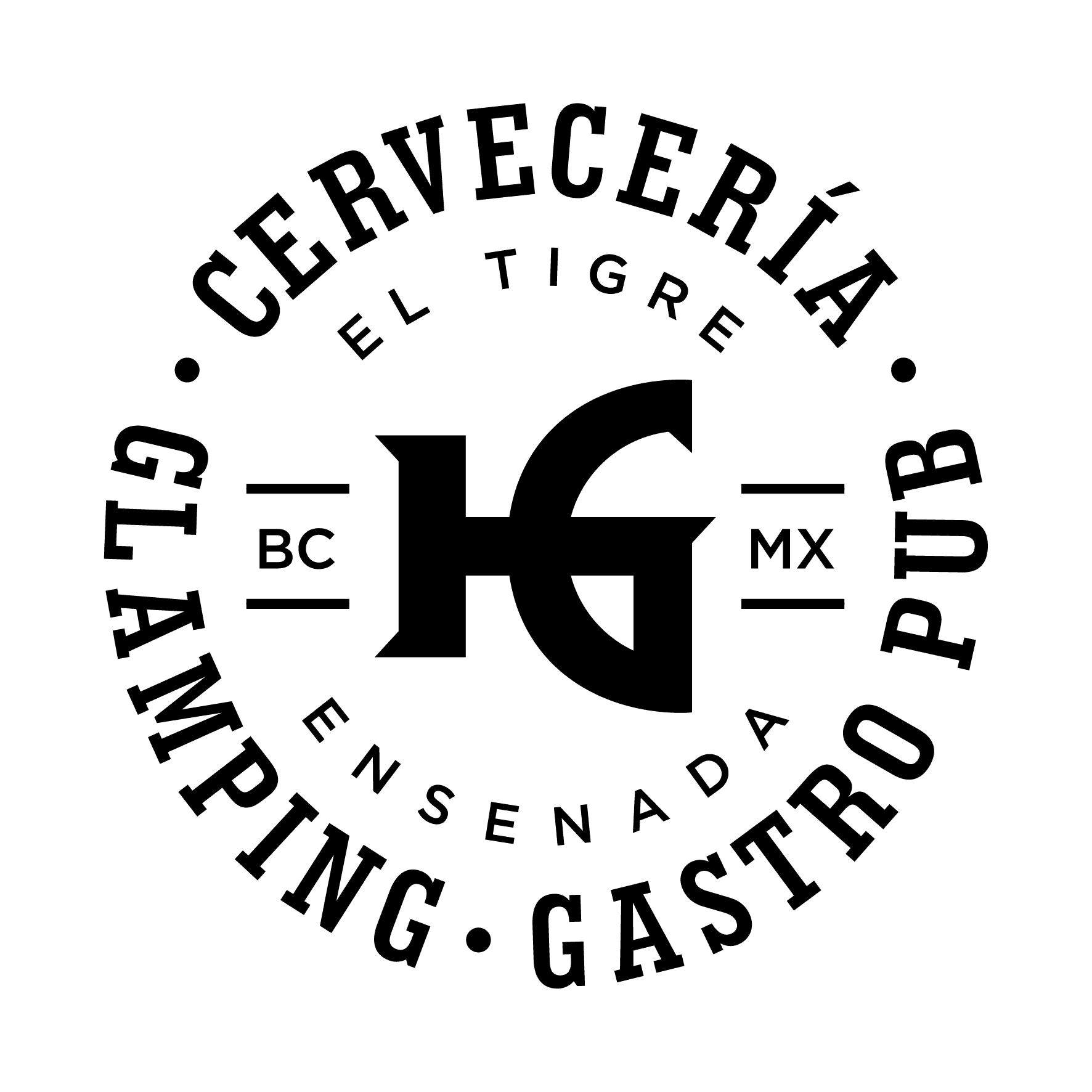 Logo HG Glamping Cervecería