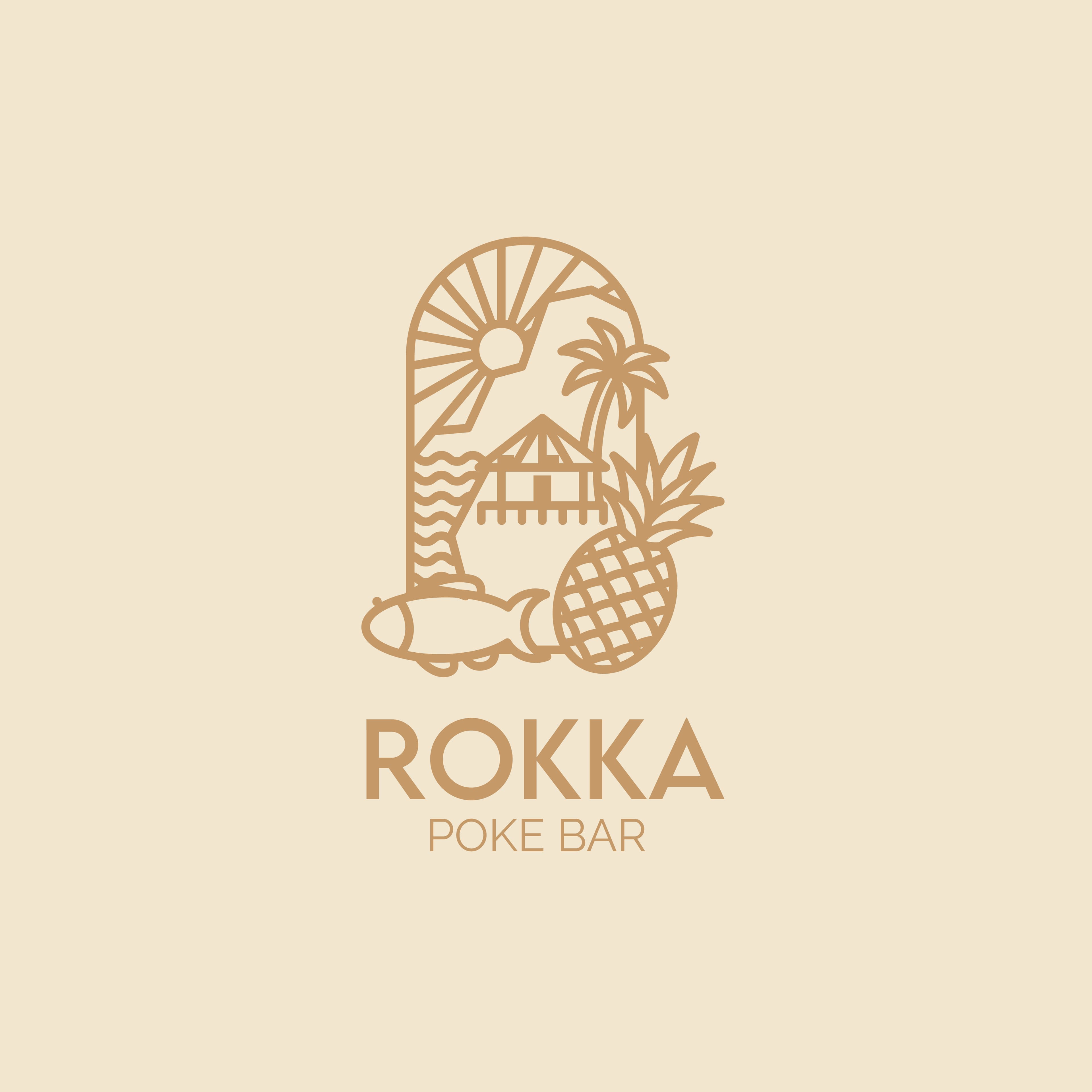 Logo ROKKA POKE BAR