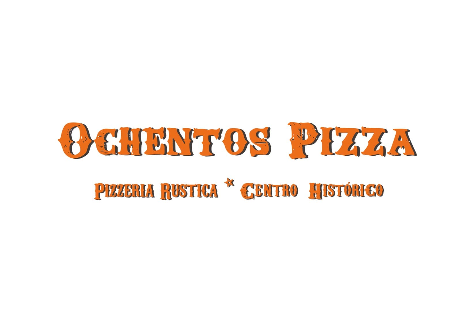 Logo Ochentos Pizza Centro Histórico